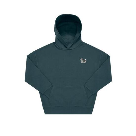Sweat-shirt - Oversize / Capuche / Adulte (Bleu sarcelle)