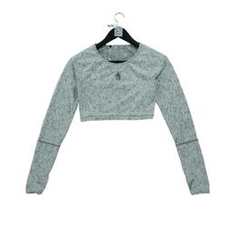 Reconditionné - T-shirt Femme Fitness Yoga Gris - Excellent