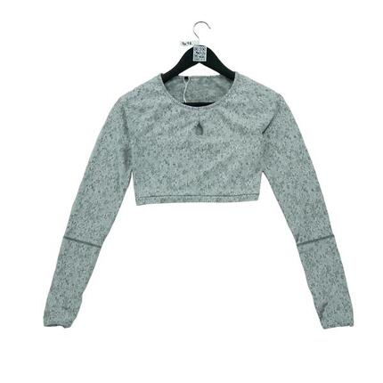 Segunda Vida - Camiseta gris de yoga para fitness de mujer - Excelente