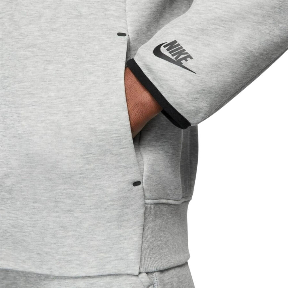 Jachetă pentru bărbați Nike cu fermoar și buzunare gri 4/6
