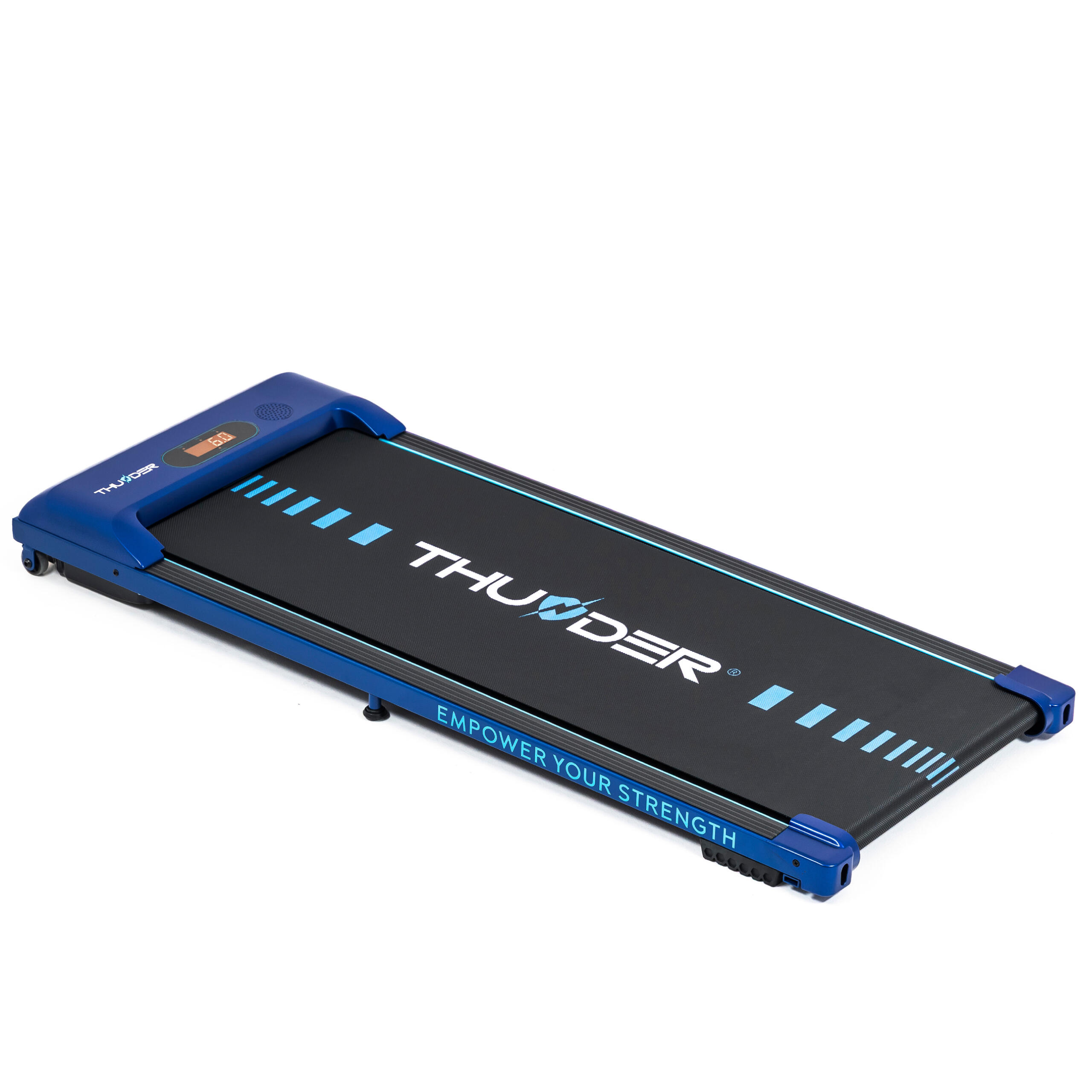 Passadeira thunder idea-blue 101x38cm 6km/h fitshow led bluetooth alto-falante