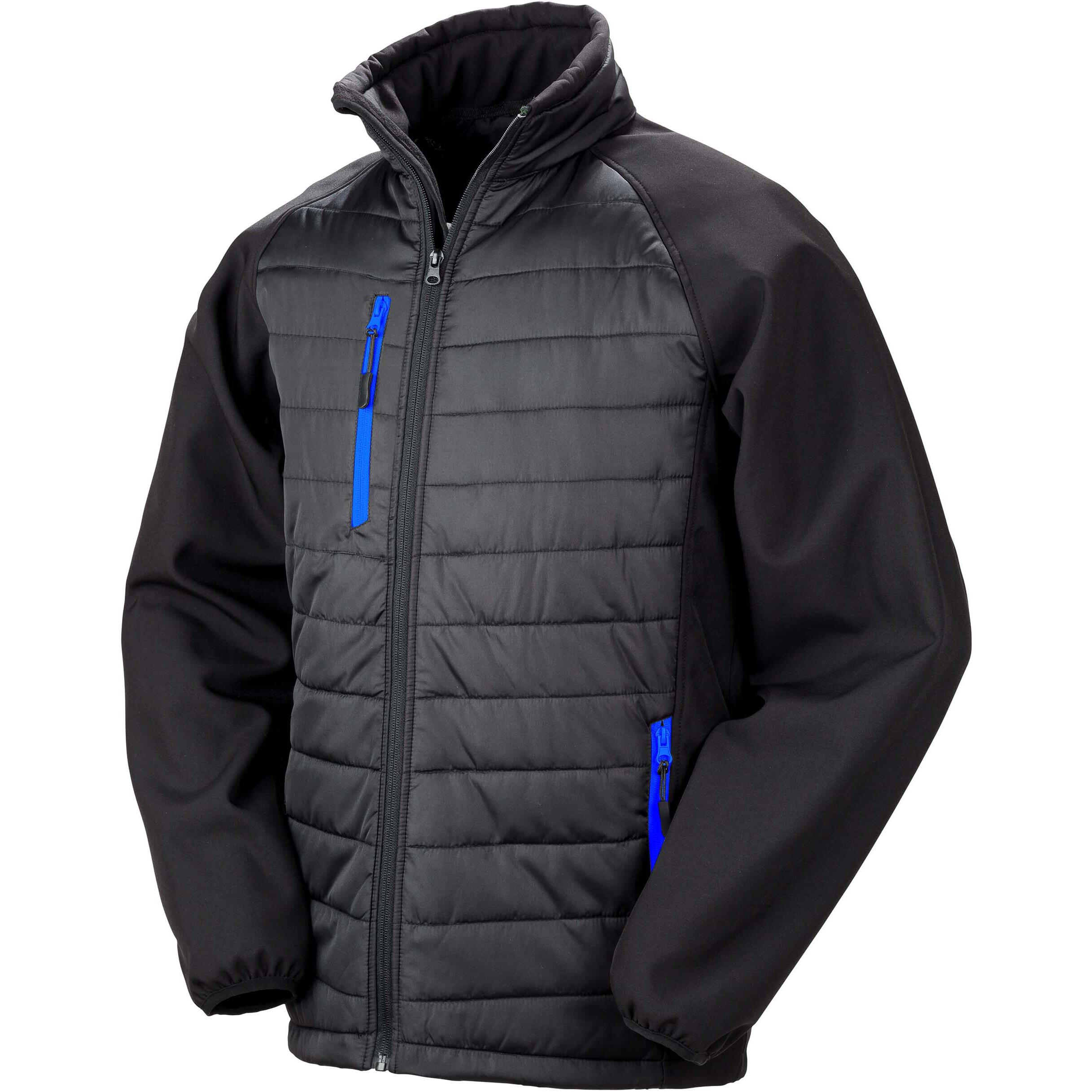 RESULT Giacca Result Softshell imbottito Black Compass