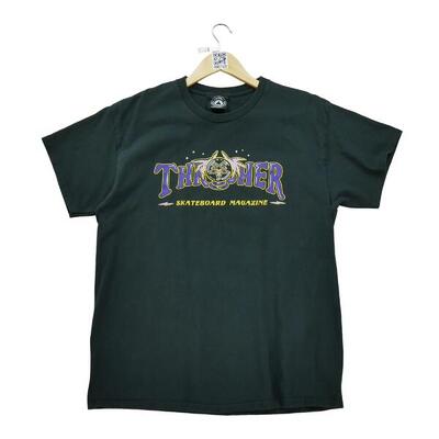 Tweedehands - korte mouw heren t-shirt zwart - als nieuw