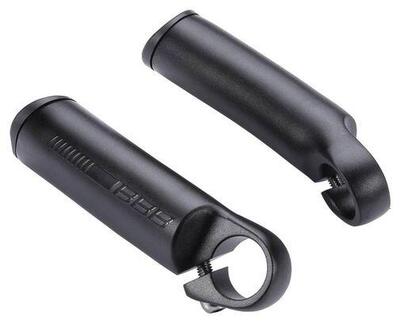 Bbb three d straight black handlebar ends