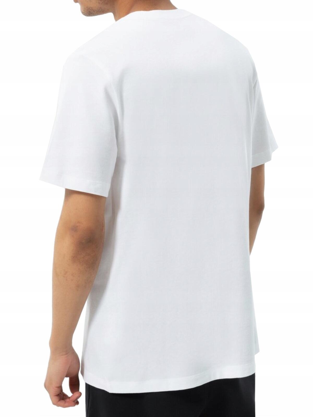 KOSZULKA męska NIKE AR4997-100 bawełniana biała sportowa t-shirt basic S 3/4