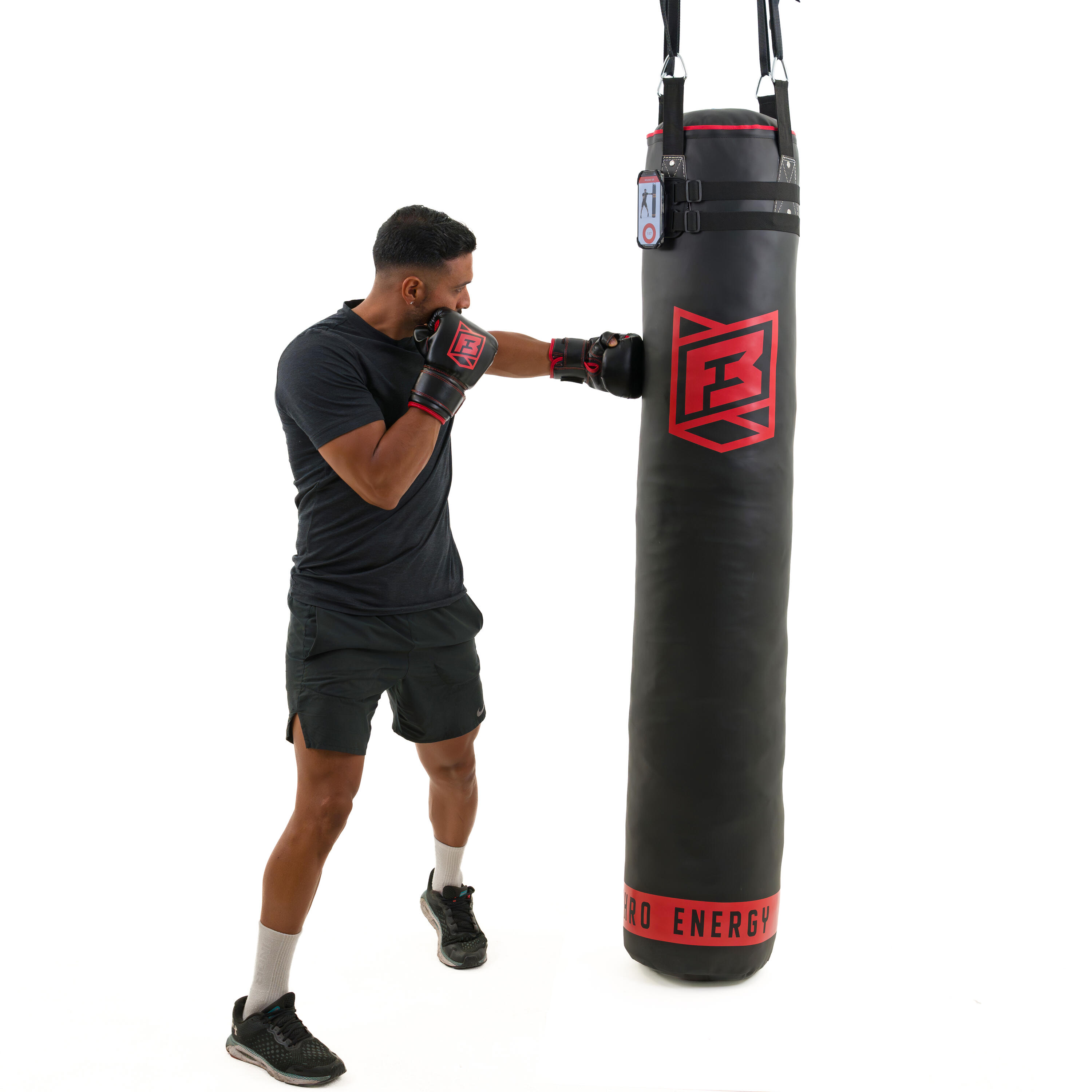 Riñonera de boxeo. Ata tu móvil al saco 6/7