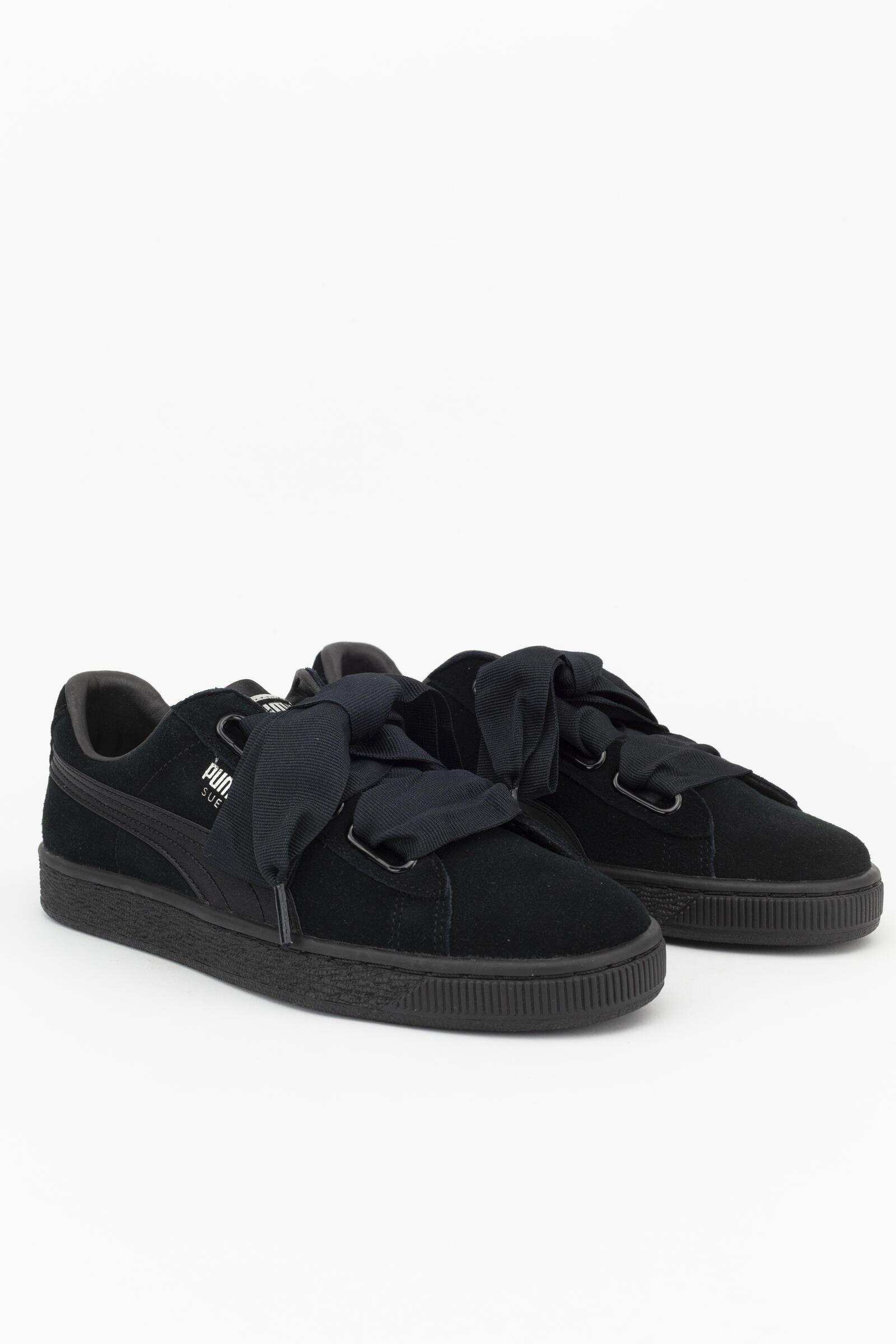 Puma Zapatillas Deportivas Suede Heart Ep Negro 3/5