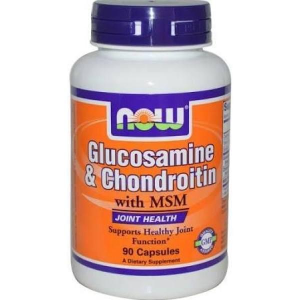 NOW Now Foods Glucos 500/ Chond 400/ MSM 90 (90) Standard