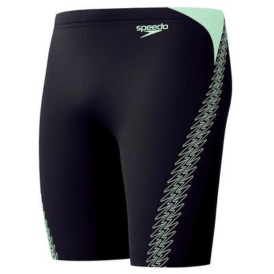 Speedo jammer eco endurance+ hyperboom splice zwart/groen