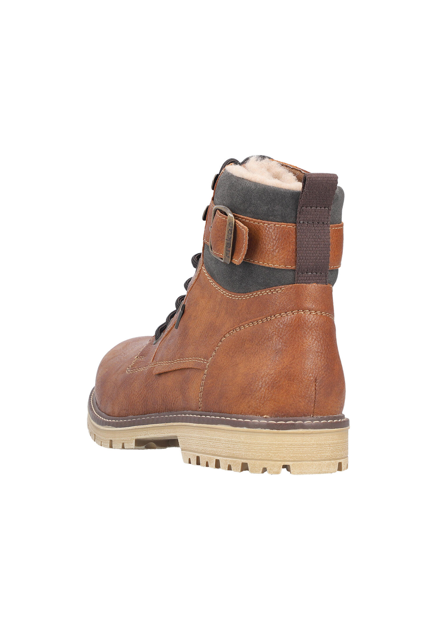 Rieker Herren Biker Boots Stiefelette Stiefel F3603-25 Braun 3/7