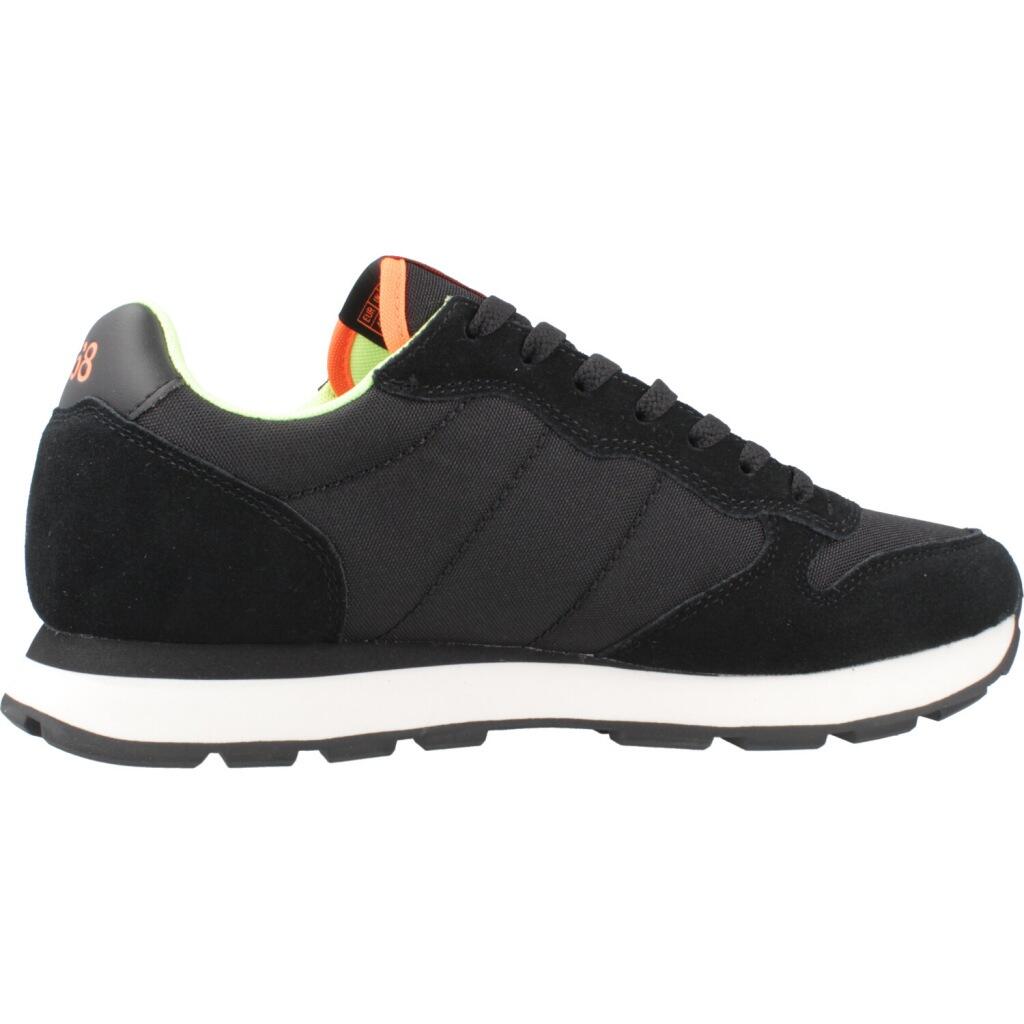 Baskets Sun68 Modèle Tom Fluo Couleur Noir 4/5