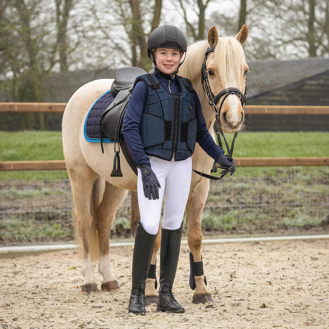 Child riding protection vest QHP 2/3