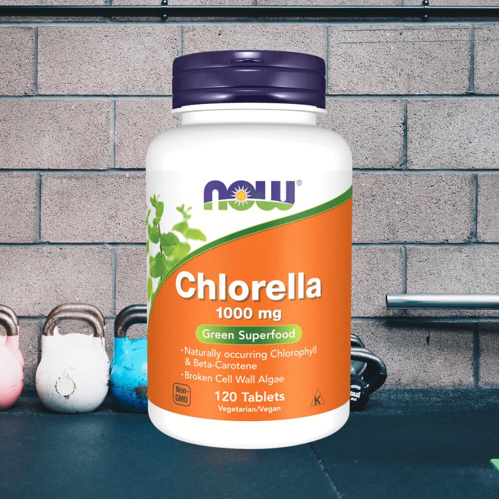 Now Foods Chlorella 1000mg (120) Standard - Vitamines, minéraux et santé 2/3