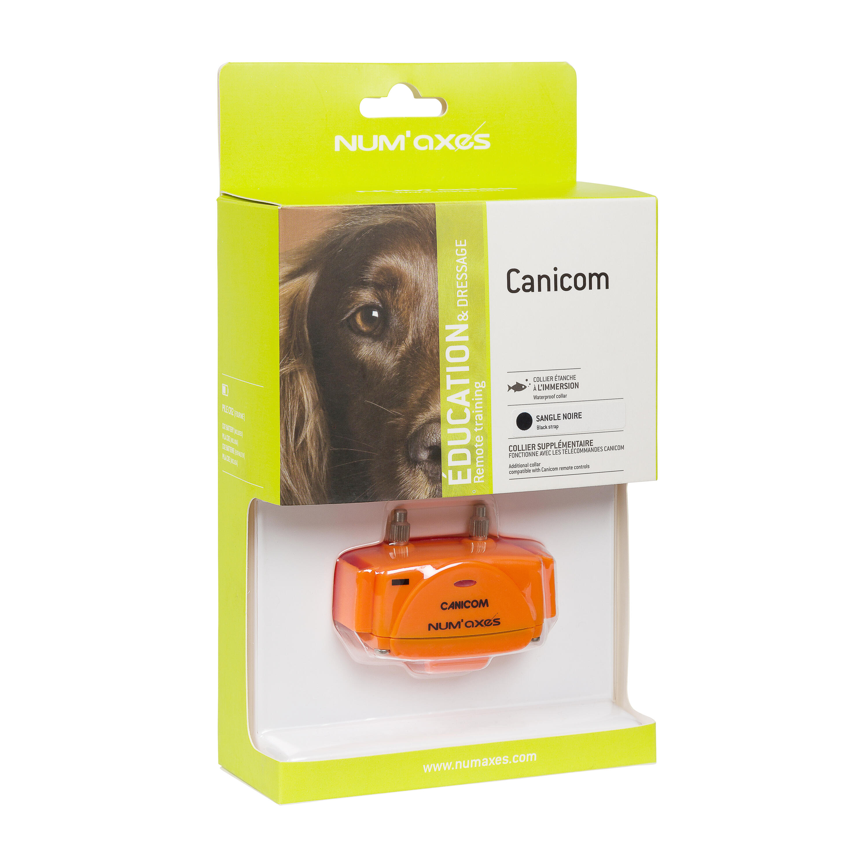 Collier de dressage seul pour chien avec sangle Num'axes Canicom 2/2
