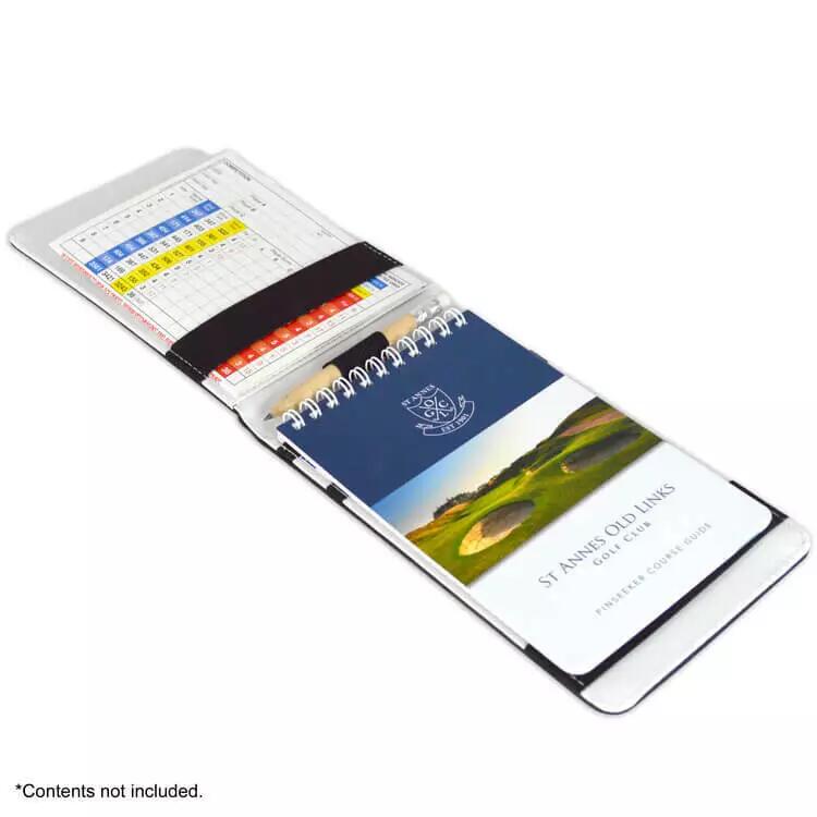 Premium Ostrich Golf carte de score porte-carte 2/6