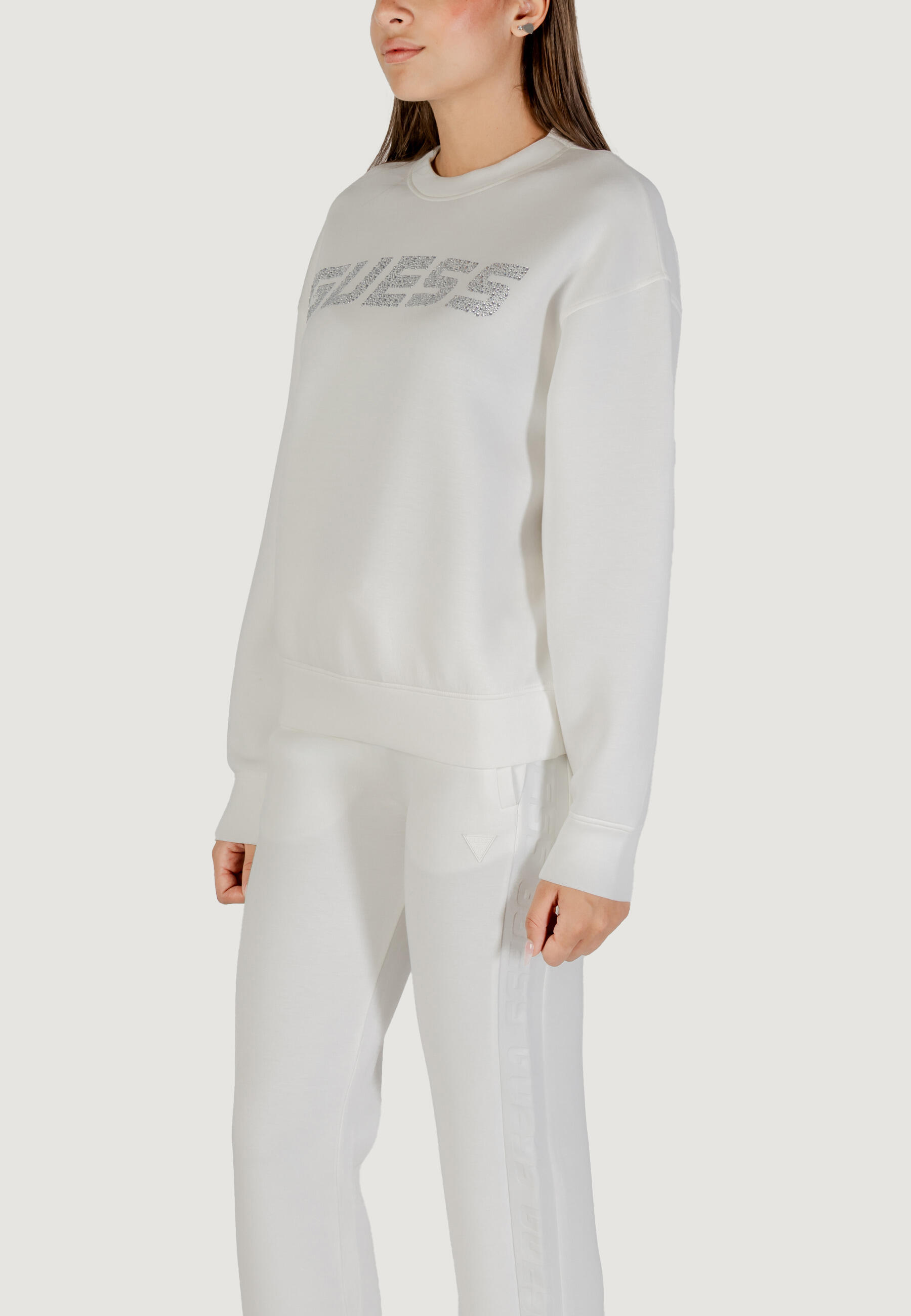 sweat-shirt CECILIA CN FEMME BLANC 4/5