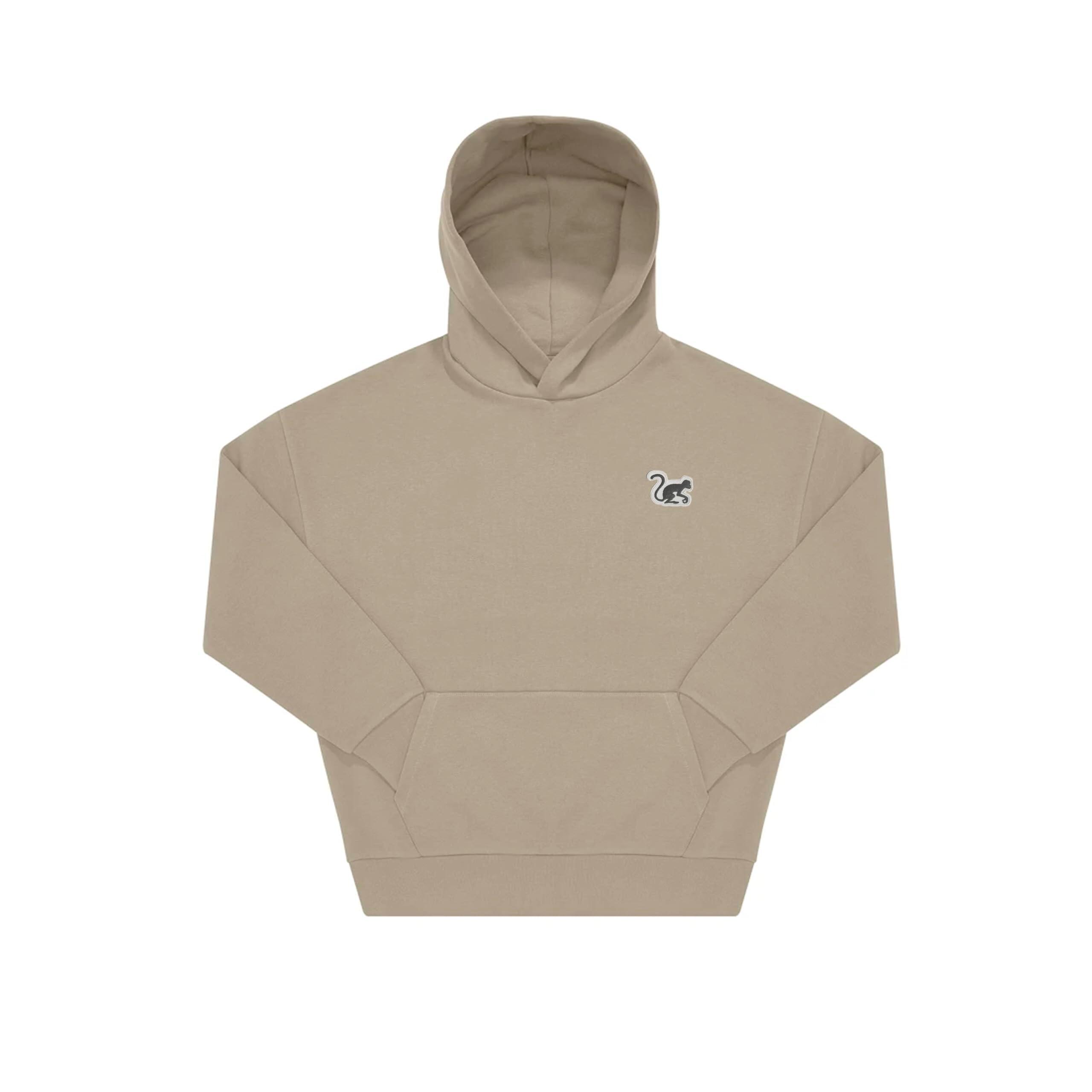 Surf Monkey - Sweat-shirt - Oversize / Capuche / Adulte (résine) - Sweat-shirt - Beige - Decathlon