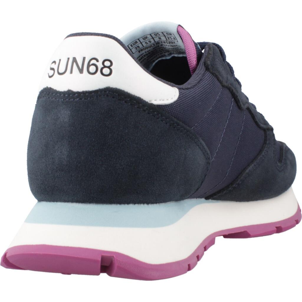 Baskets Sun68 Modèle Ally Solid Couleur Bleu 3/5