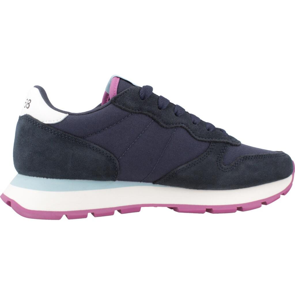 Baskets Sun68 Modèle Ally Solid Couleur Bleu 4/5