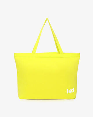 Lime tas voor mannen en vrouwen in synthetisch materiaal voor fitness