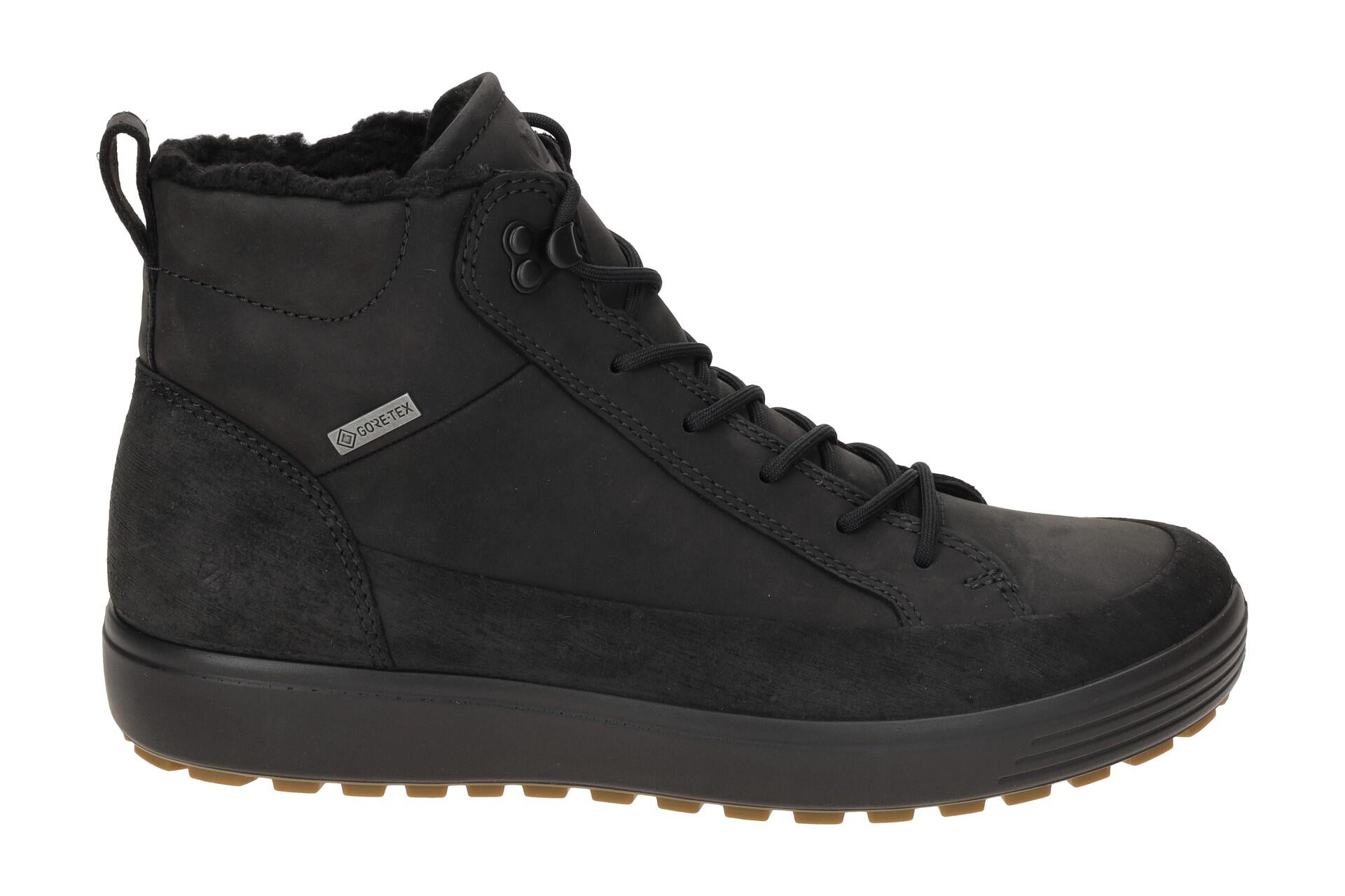 Ecco Soft 7 Tred Stiefel schwarz GORE-TEX Winter Boots 450434 2/7
