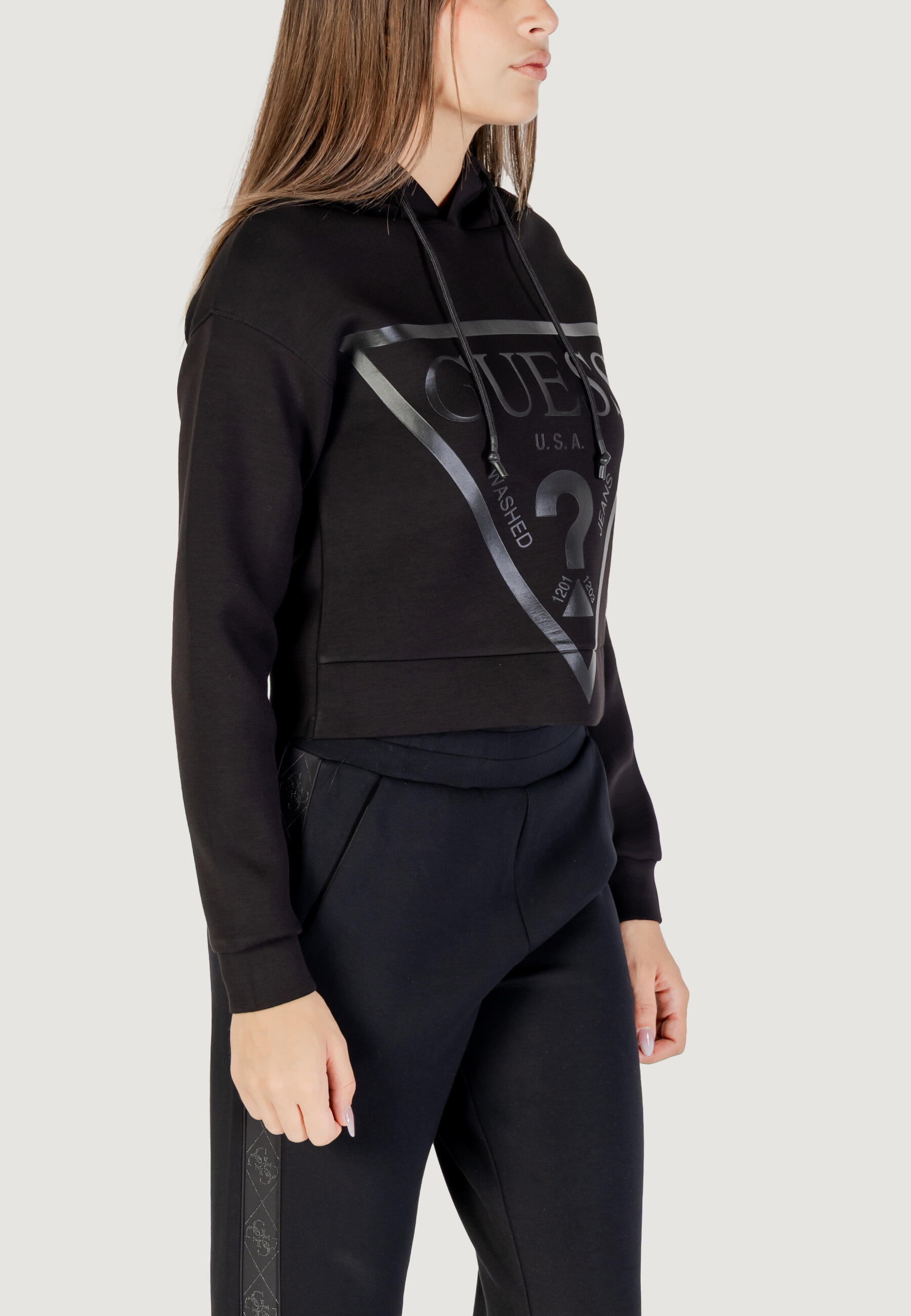 sweat-shirt NEW ALISA HOODED FEMME NOIR 4/5