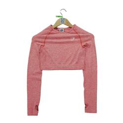 Reconditionné - T-shirt Femme Yoga Fitness Rose - Très Bon État