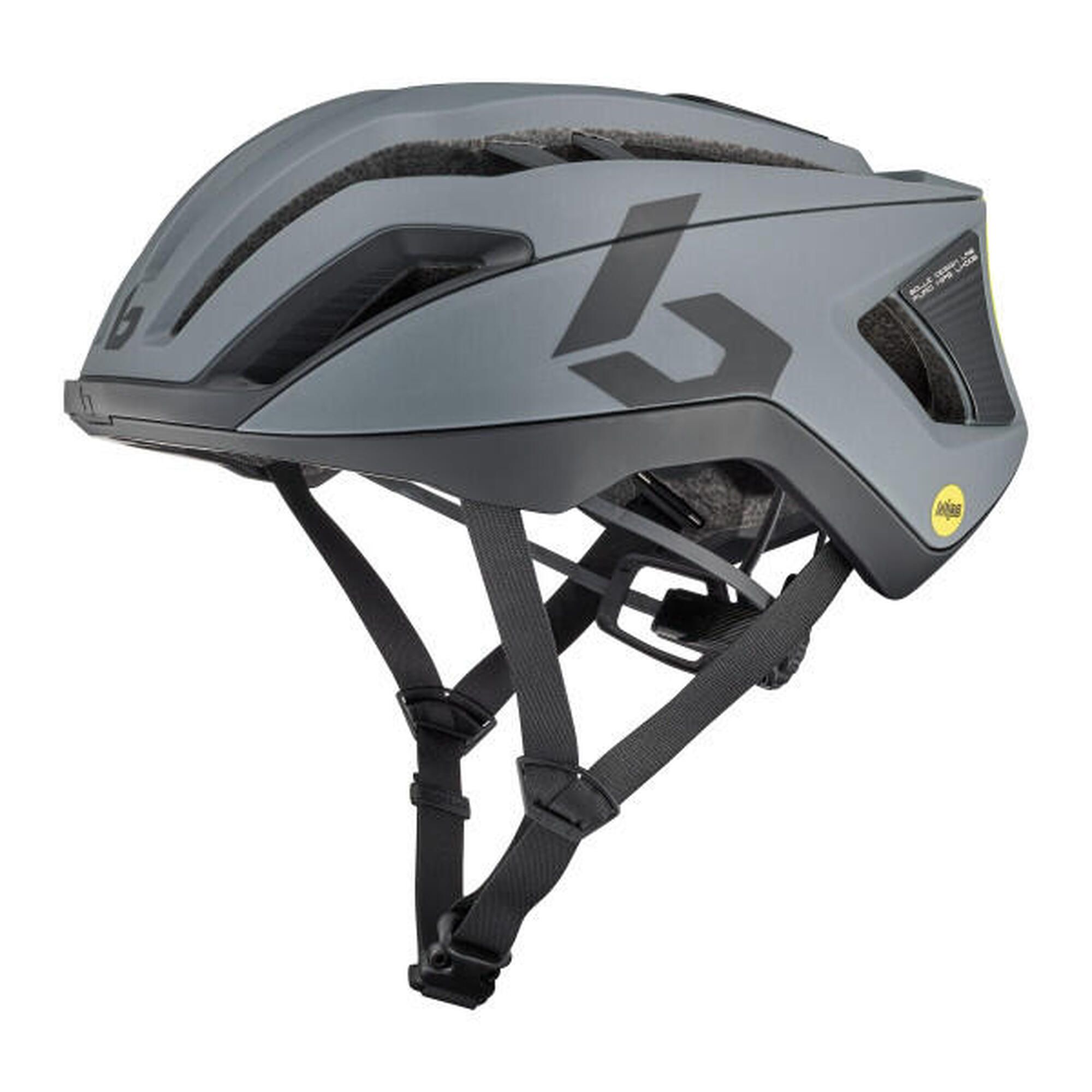 Bollé - Casque De Vélo Furo Mips Grey & Neon Yellow - Casque - Gris|jaune|noir - 38 S - Decathlon