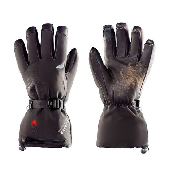 Zanier Heat.stx beheizbare Handschuhe Damen und Herren schwarz