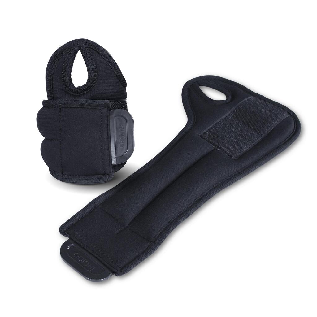 INDIGO Adjustable Ankle and Wrist Weights for Fitness Training
