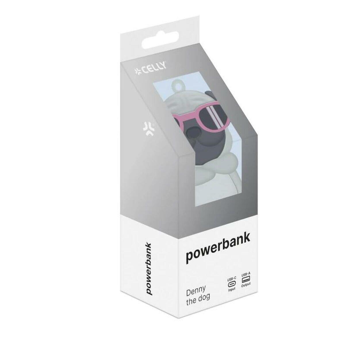 Powerbank CELLY Perro Grigio 4/5