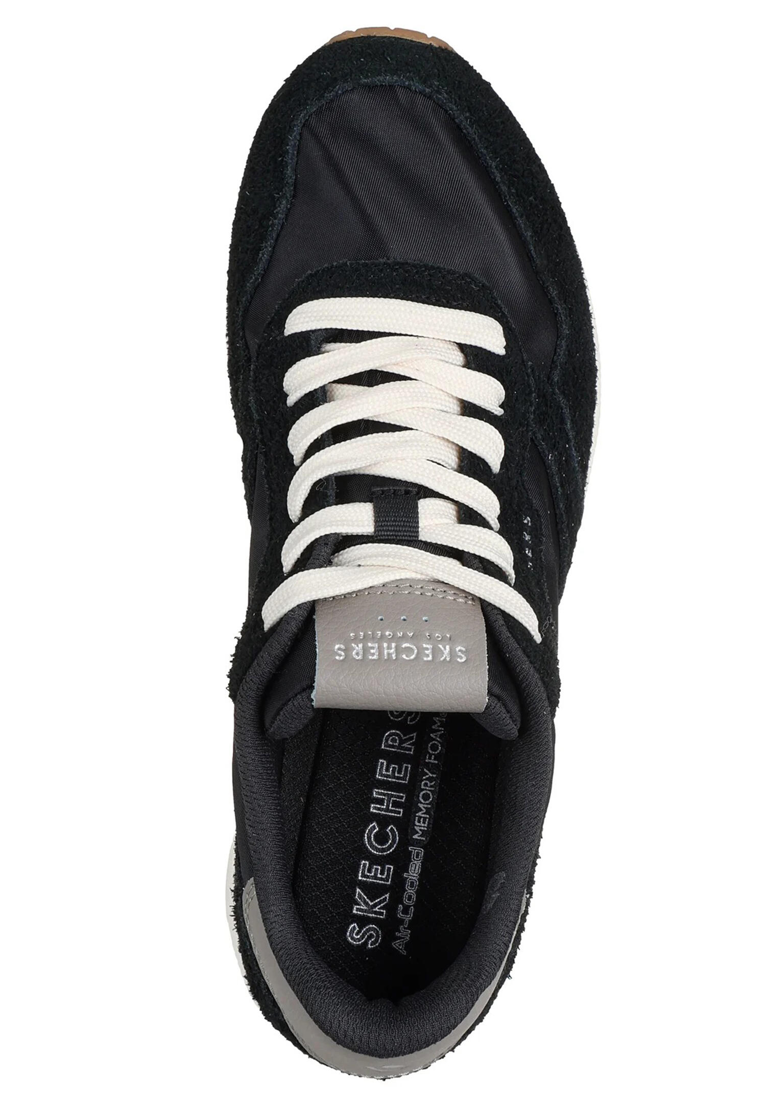 Zapatillas Deportivas de Ante Uno Stand On Air para Mujer Negro, Blanco 3/6