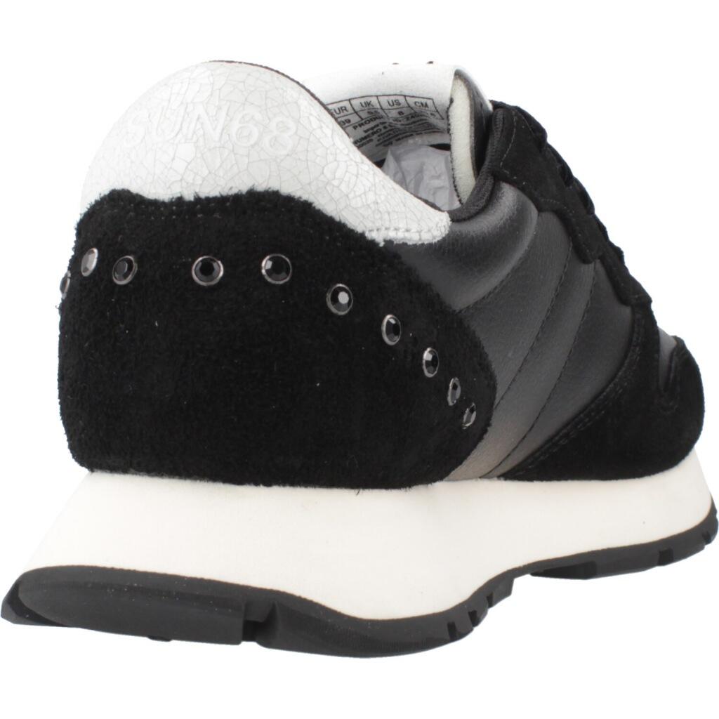 Baskets Sun68 Modèle Ally Studs Couleur Noir 3/5