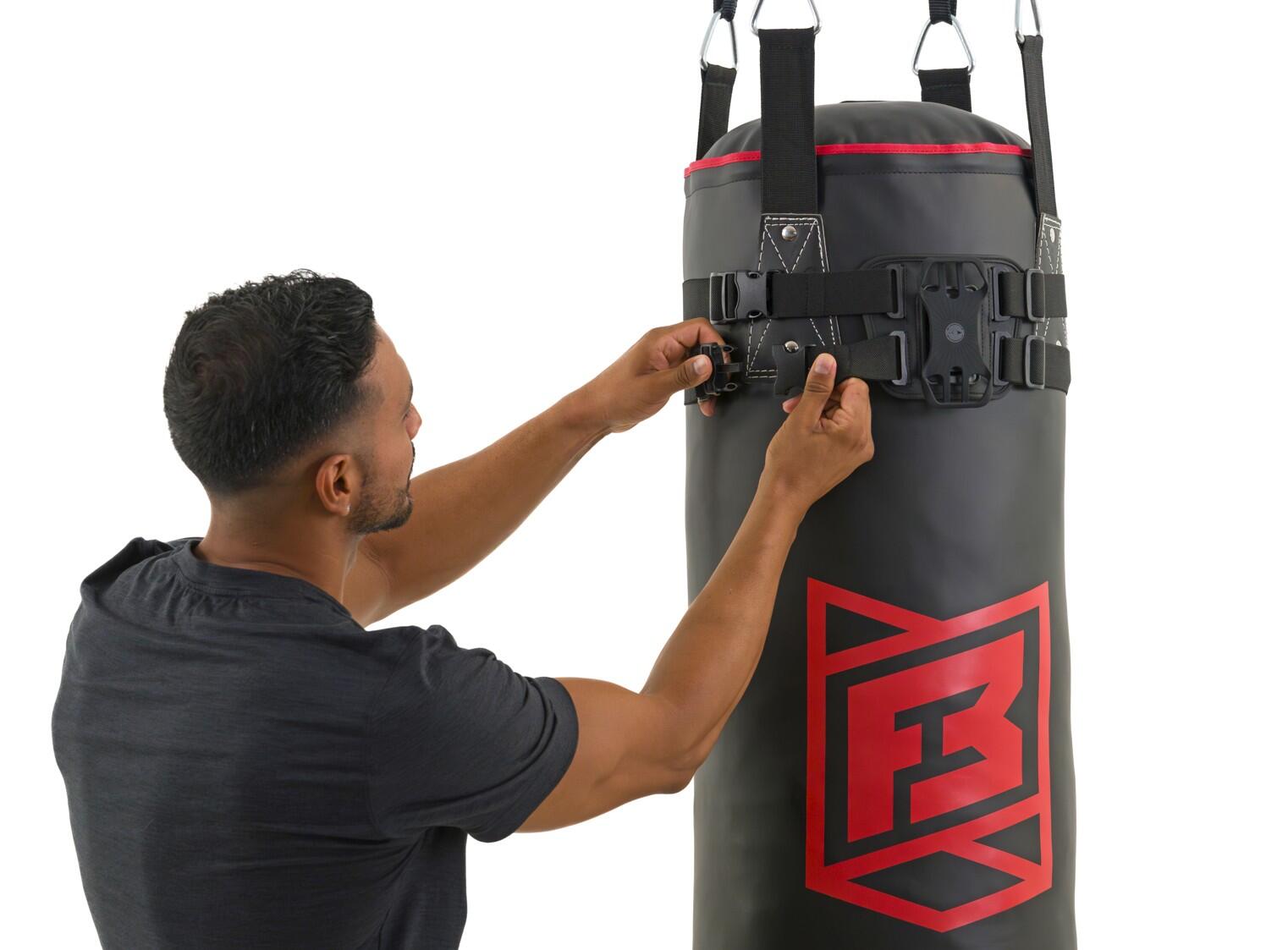 Riñonera de boxeo. Ata tu móvil al saco 3/7