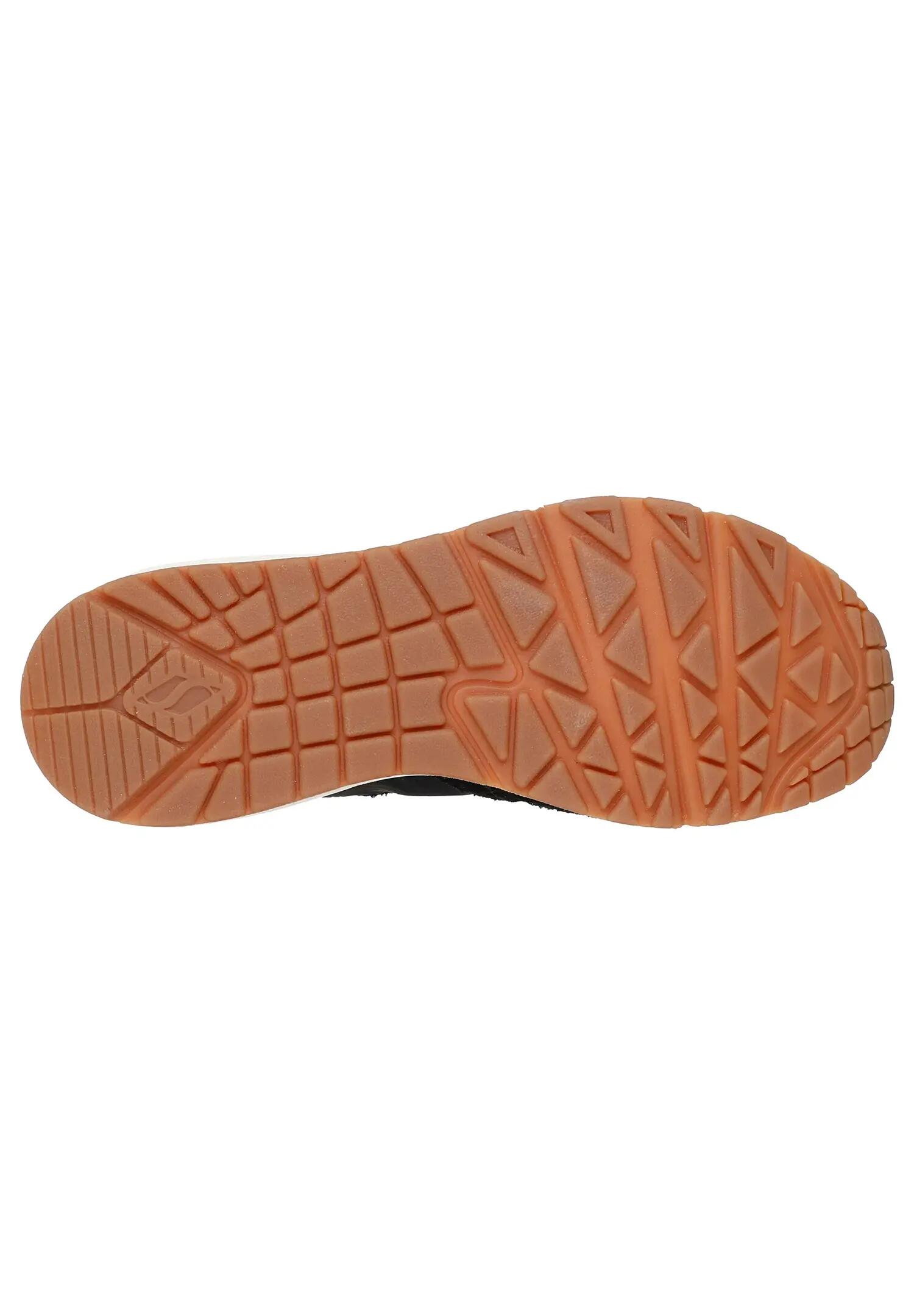 Zapatillas Deportivas de Ante Uno Stand On Air para Mujer Negro, Blanco 4/6