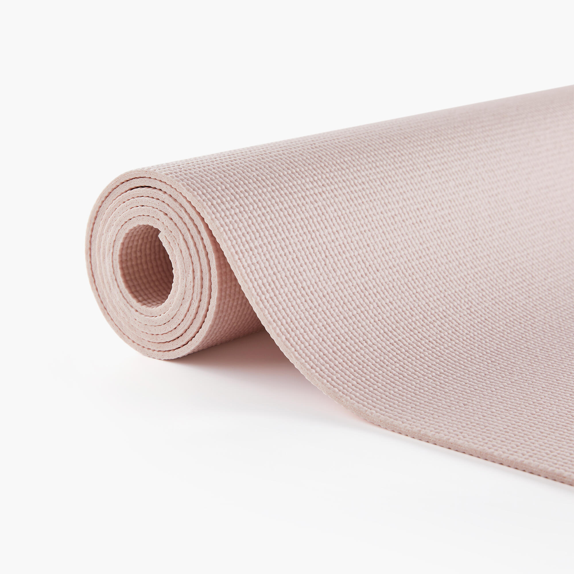 Myga 4mm yogamat voor beginners - pastelroze 5/6