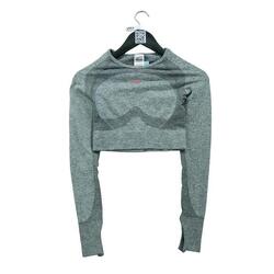 Reconditionné - T-shirt Femme Fitness Yoga Gris - Excellent