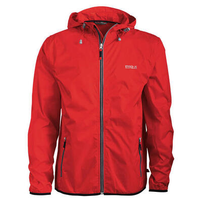 Regenjas cleek junior polyamide rood maat 116