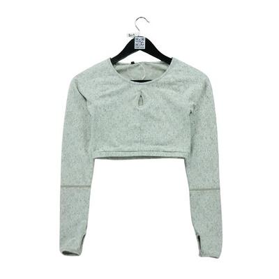 Segunda Vida - Camiseta beige de fitness para mujer - Excelente