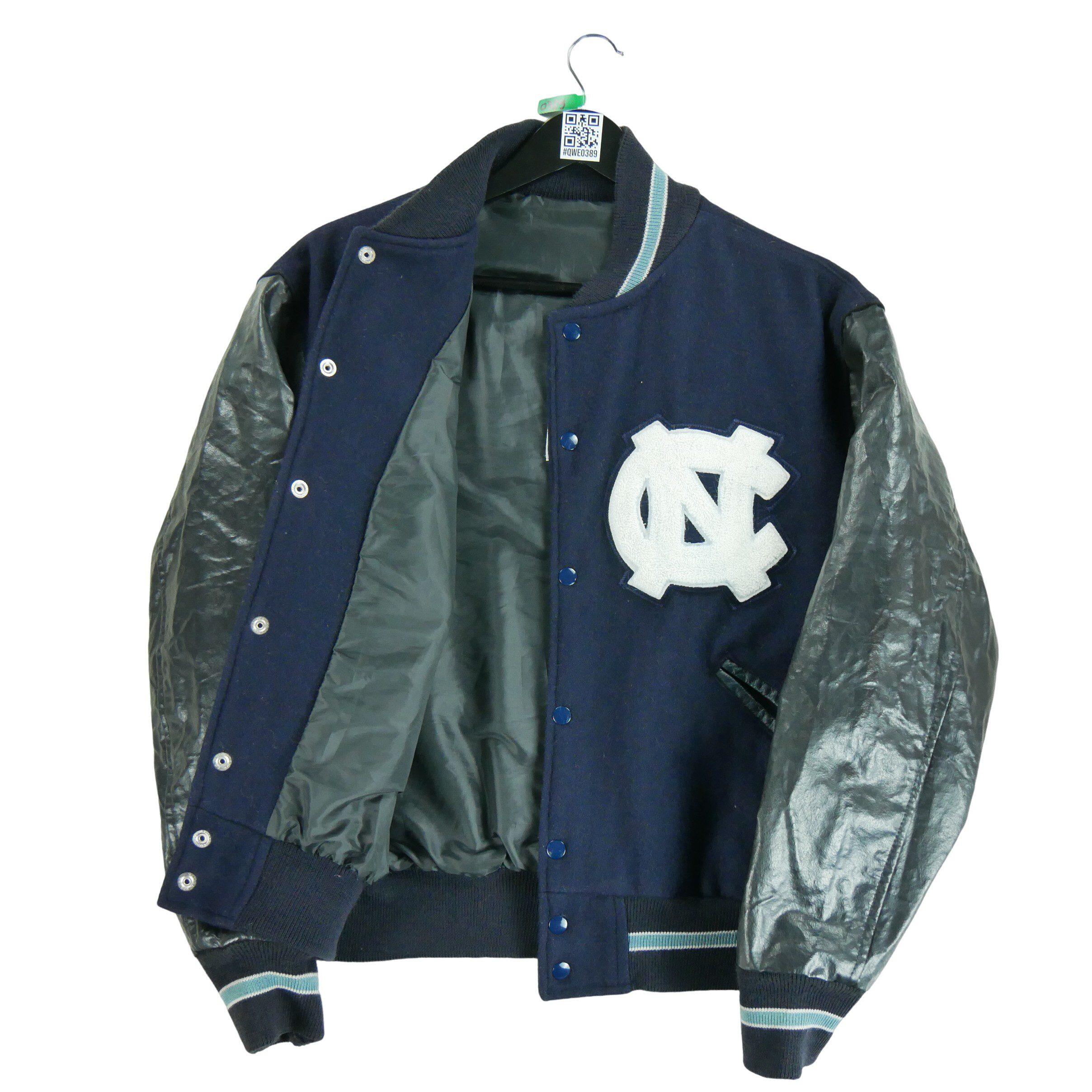 Segunda Vida - Casaco Masculina NCAA Vintage Tar Heels - Em muito bom estado 3/6