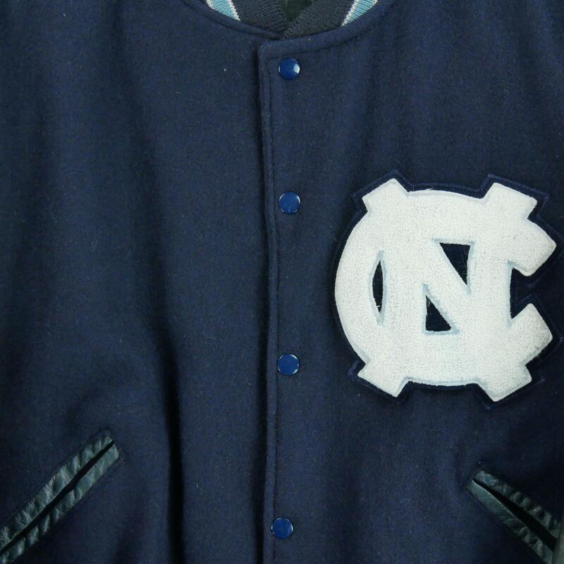 Second life - Veste en cuir NCAA North Carolina Tar Heels - Foarte bun