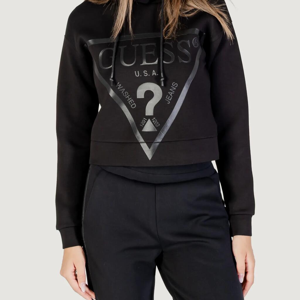 sweatshirt NEW ALISA HOODED BLACK