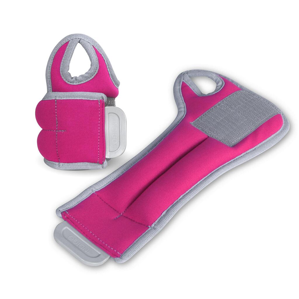 INDIGO Adjustable Ankle and Wrist Weights for Fitness Training