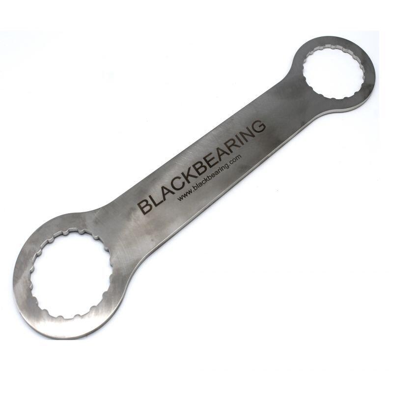 Podwójny klucz do wspornika dolnego Black Bearing Bottombracket 12 cannelures