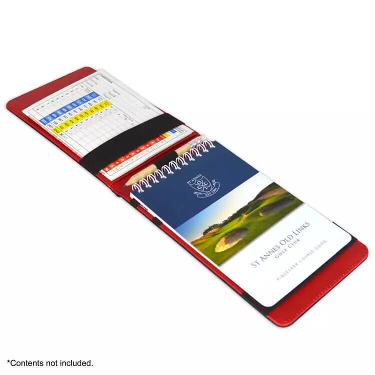 Premium Ostrich Golf carte de score porte-carte 2/6