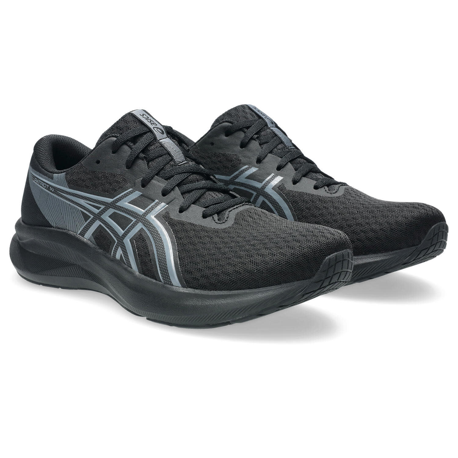 Chaussures De Running Homme - ASICS Patriot 14 - Black/Metropolis 2/7