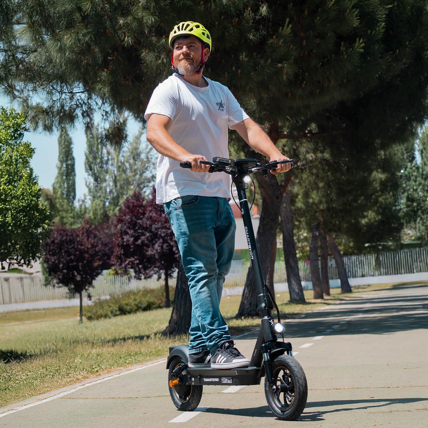 Patinete Eléctrico smartGyro K2 Pro Black XL, Motor 1000W 48V, Certificado DGT 2/8