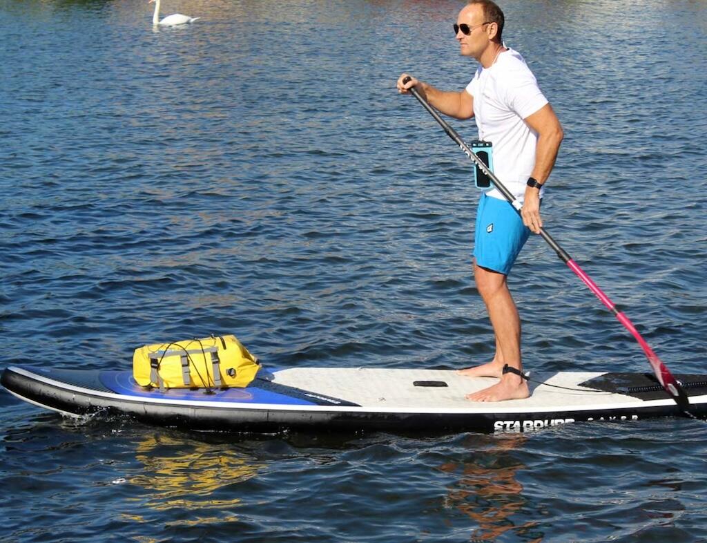 Plecak wodoodporny na pokład kajaka/deski sup OverBoard Deck Bag 20l 7/7