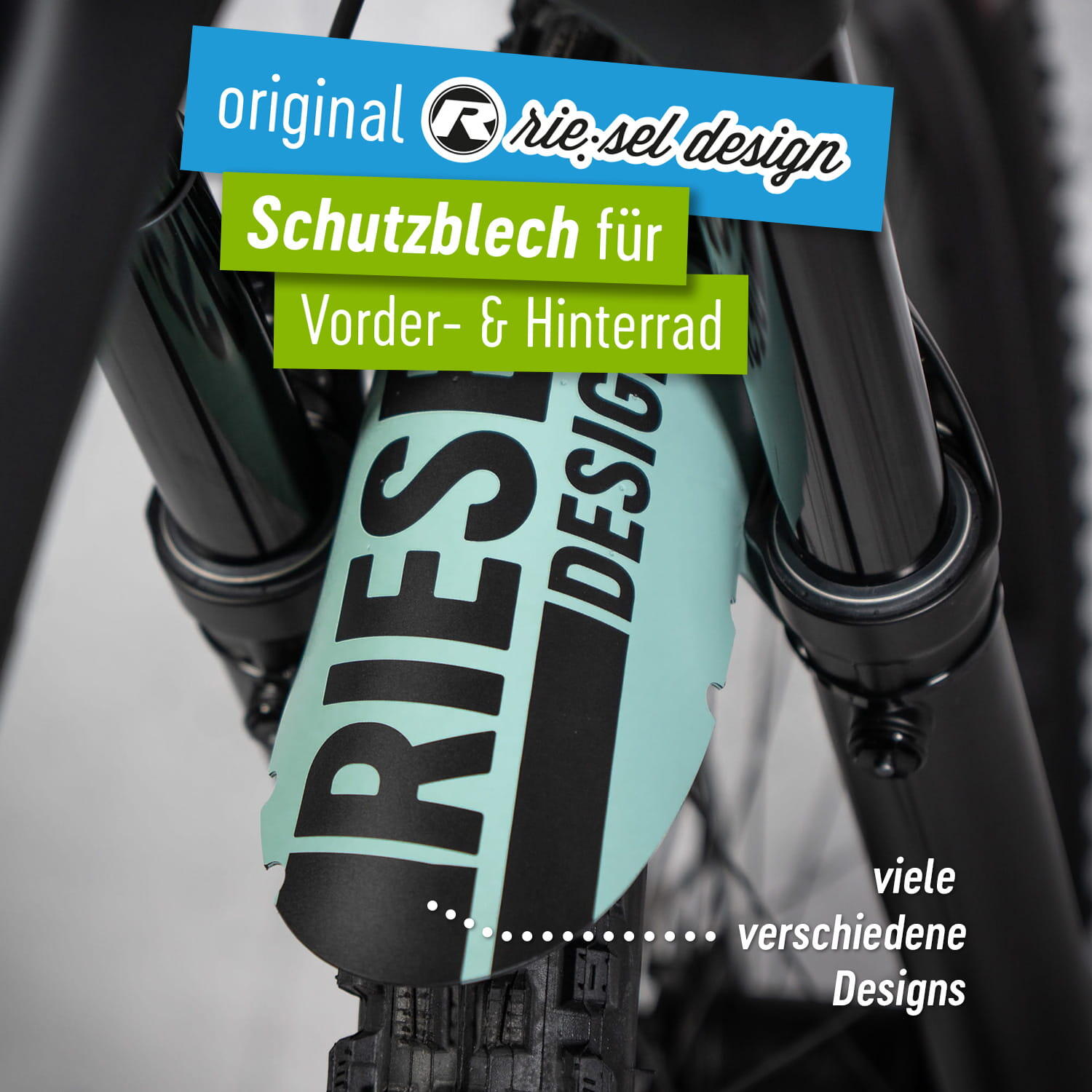 MTB Fahrrad Schutzblech Mudguard Vorne oder Hinten 20"/24"26"/27,5"/28" 3/8