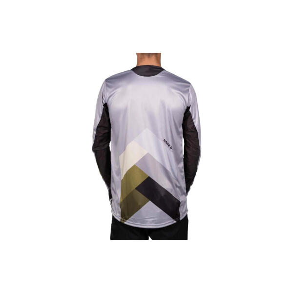 Maillot BMX Manches Longues Staystrong - Chevron Gris/Camo 4/4